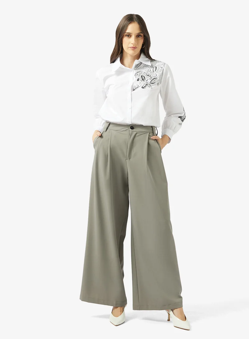 ايلا Wide Leg Trouser